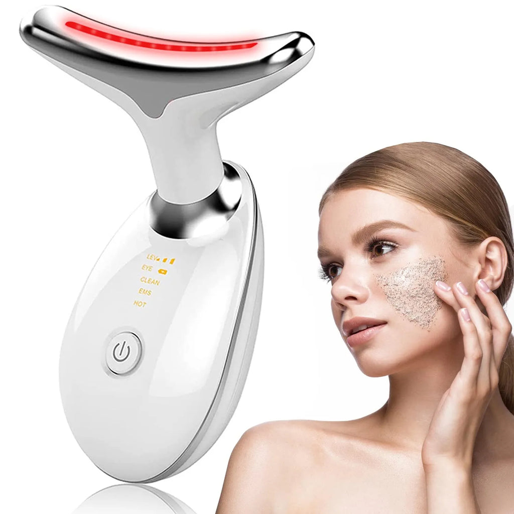 جهاز تدليك الوجه والرقبة بالاهتزاز | Vibrating Face & Neck Massager