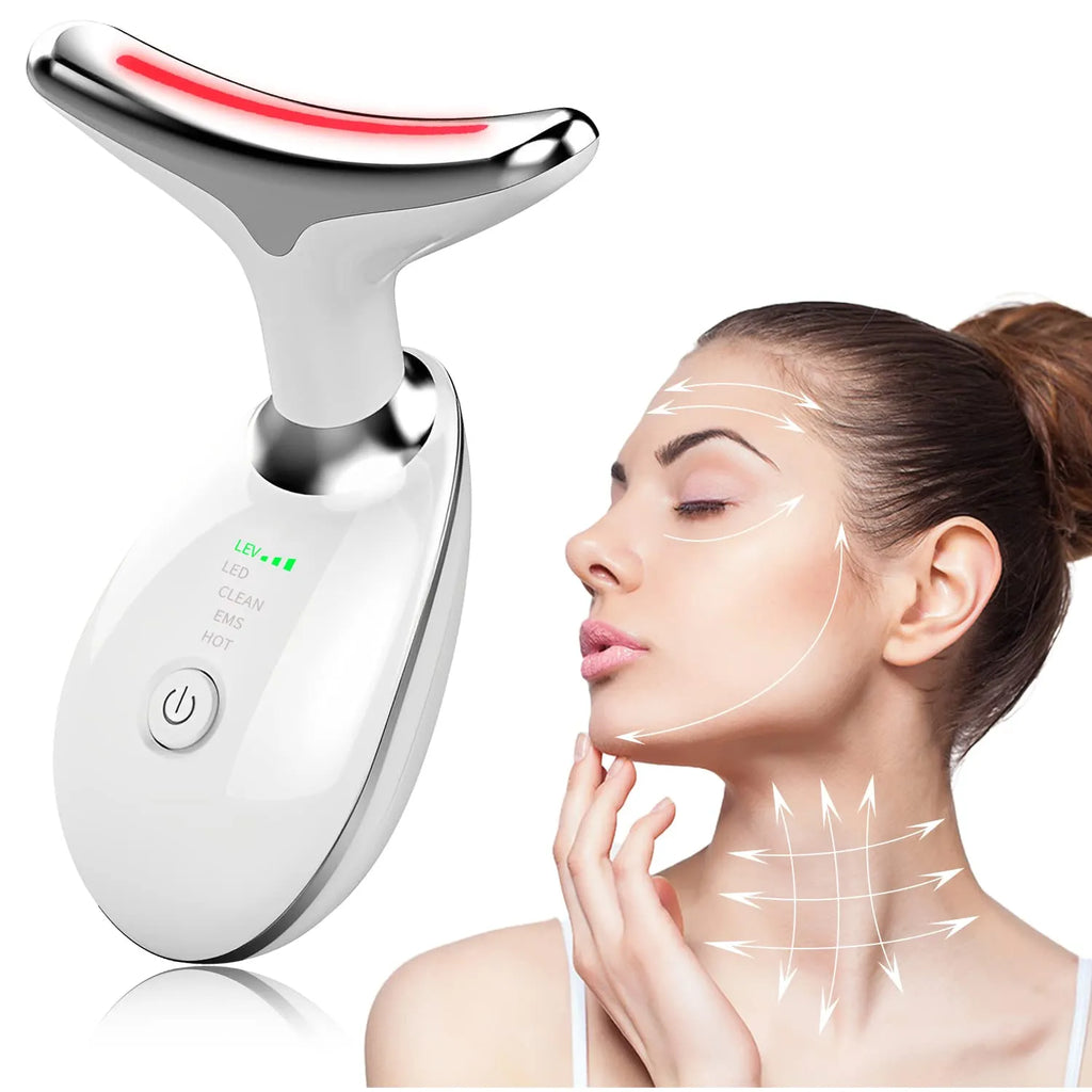 جهاز تدليك الوجه والرقبة بالاهتزاز | Vibrating Face & Neck Massager