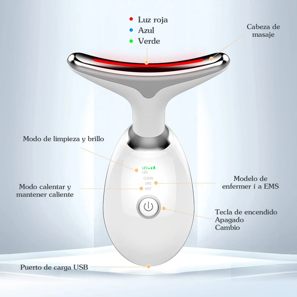 جهاز تدليك الوجه والرقبة بالاهتزاز | Vibrating Face & Neck Massager